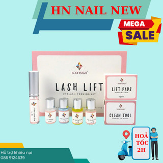 Set uốn mi collagen 3d 6d, sét uốn mi lash lift hàn quốc hn nail new