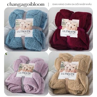 Chăn Lông Cừu Ultimate Loại Dày 2 Lớp Mềm Mịn Giữ Nhiệt - Hàng Nhập Có Sẵn