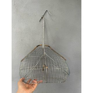 Lồng bẫy INOX quả đào hàng xịn, cứng cáp 2 loại khuyên mào chất liệu inox xịn không gỉ Lồng bẫy chim chào mào inox