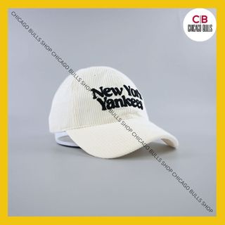 (𝗖𝗵𝗶́𝗻𝗵 𝗵𝗮̃𝗻𝗴) Mũ/Nón lưỡi trai MLB Yankees 19xx - Không tem tag code