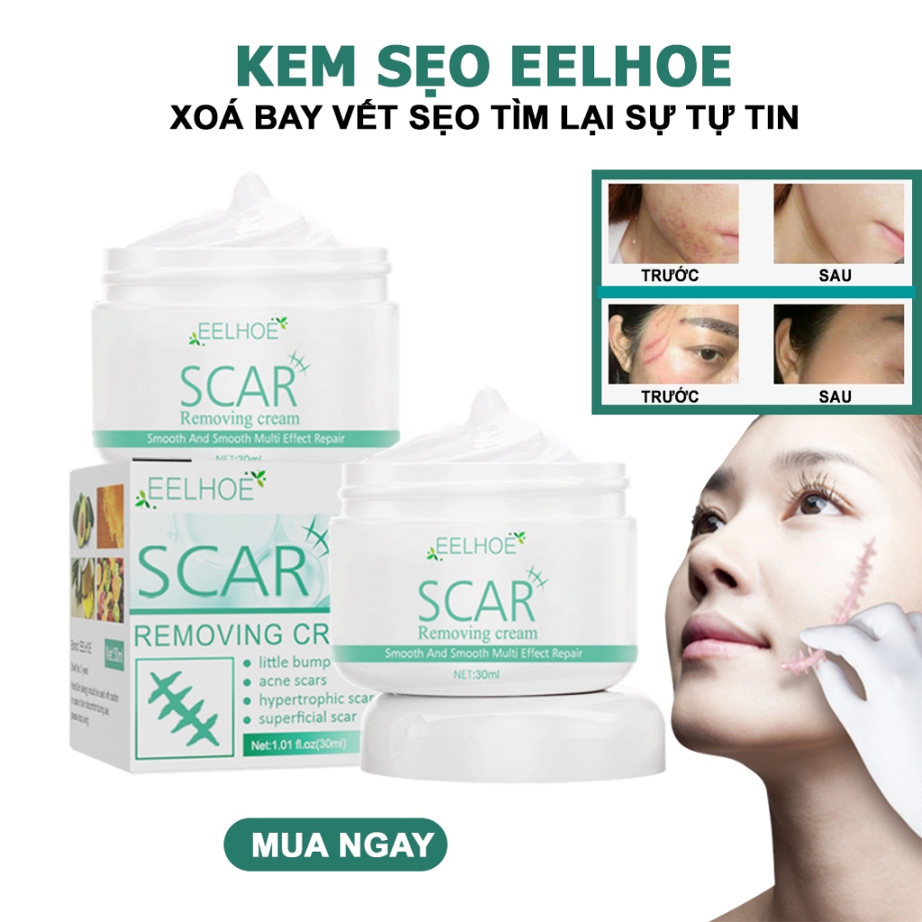 Kem Sẹo EELHOE Chính Hãng Làm Mịn Da và Phục Hồi Sẹo Phẫu Thuật Xóa Mờ Sẹo Phục Hồi Làn Da Bị Thương