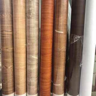 Giấy decal dán tường pvc giả vân gỗ loại dày, dán bàn tủ chống nước khổ 60cm sẵn keo chỉ việc bóc rán