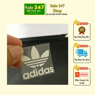 Sticker Adidas - Logo Adidas ủi nhiệt lên áo
