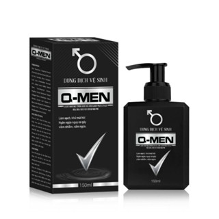 [Che tên] Dung Dịch Vệ Sinh Nam Q-Men 150ML Hương Nước Hoa Hết Nấm Ngứa Mùi Hôi Vùng Kín