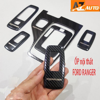 Ốp Nội Thất Ford Ranger 2016-2022 bản XLS, WT số TỰ ĐỘNG, chất liệu Titan cao cấp - hàng cao cấp