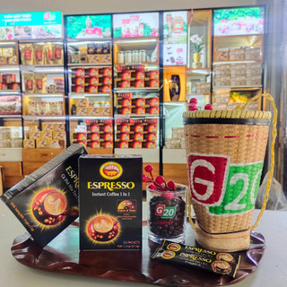 Cà Phê Hòa Tan Espresso - G20 COFFEE (Hộp 15 gói)