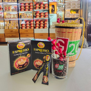 Cà Phê Hòa Tan Espresso - G20 COFFEE (Hộp 15 gói)