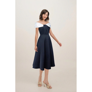 BEUCLOSET - Đầm trễ vai xoắn ngực đi tiệc