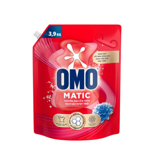 Túi nước giặt Omo Matic cửa trên sạch sâu vuọt trội 3,9kg