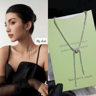 Vòng cổ chocker đính đá mảnh xinh xắn