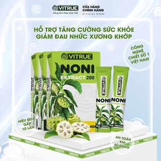 Tinh chất Trái Nhàu Vitrue Noni giúp ổn định đường huyết tăng cường hệ miễn dịch chống viêm giảm đau khớp trẻ hóa làn da