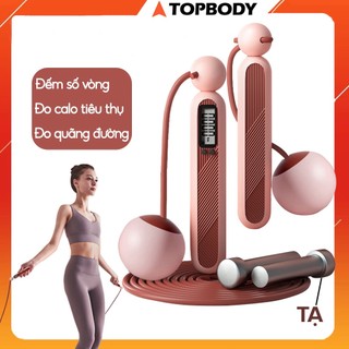 Dây Nhảy Thể Lực Đàn Hồi 2.9m Chính Hãng TopBody, Hỗ Trợ Luyện Tập Thể Dục, Thể Thao Tiện Lợi Tại Nhà