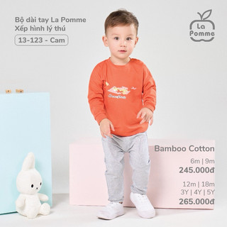 [LAPOMME] Bộ dài tay xếp hình lý thú