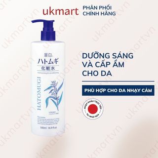 Nước Hoa Hồng Ý Dĩ Reihaku Hatomugi Lotion 500ml