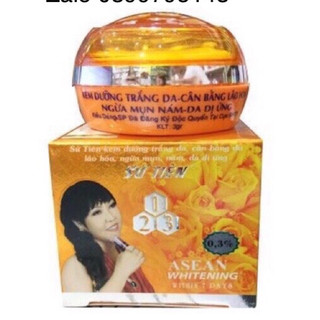 Kem Sứ Tiên Cam Dưỡng trắng Da ngừa lão hoá