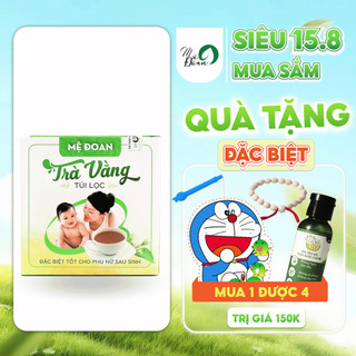 Trà vằng túi lọc Mệ Đoan lợi sữa giảm cân mẹ sau sinh hộp 150g