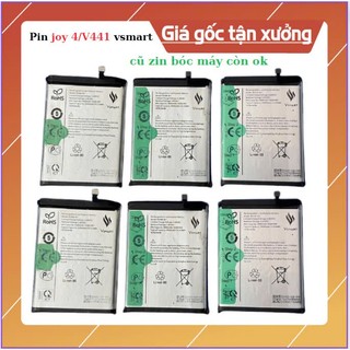 Pin vsmart joy 4/v441, cũ zin tháo máy còn ok