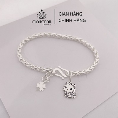 Lắc Bạc Mix Con Giáp Cho Bé - Minh Canh Jewelry