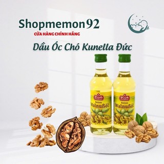 Dầu óc chó Đức nguyên chất Kunella 100ml cho bé ăn dặm (date mới T8/2025)
