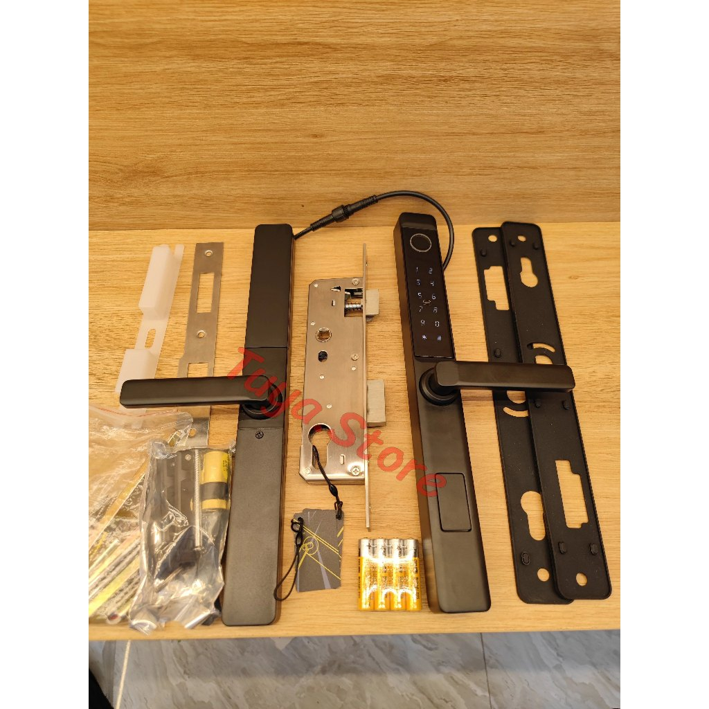 Khoá Vân Tay Bluetooth TTlock Cho Cửa Nhôm Lắp Mới Và Thay Thế, Hướng Dẫn Lắp Đặt, Lắp Đặt Tận Nơi bảo Hành 1 Năm