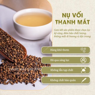 Nụ vối sạch 1kg, đã sao thơm, nguyên nụ, trà nụ vối, sạch, không lẫn tạp chất - Lãn Ông
