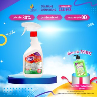 Combo 3 chai siêu tẩy cặn Canxi Obay 450ml
