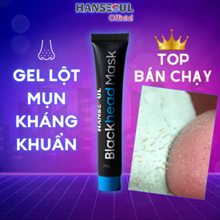 Gel lột mụn Blackhead Mask, mặt nạ lột mụn cám, mụn đầu đen, kháng khuẩn, cân bằng da, chính hãng Hanseoul