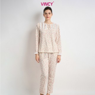 Bộ đồ thun dài nữ vincy btd020w21