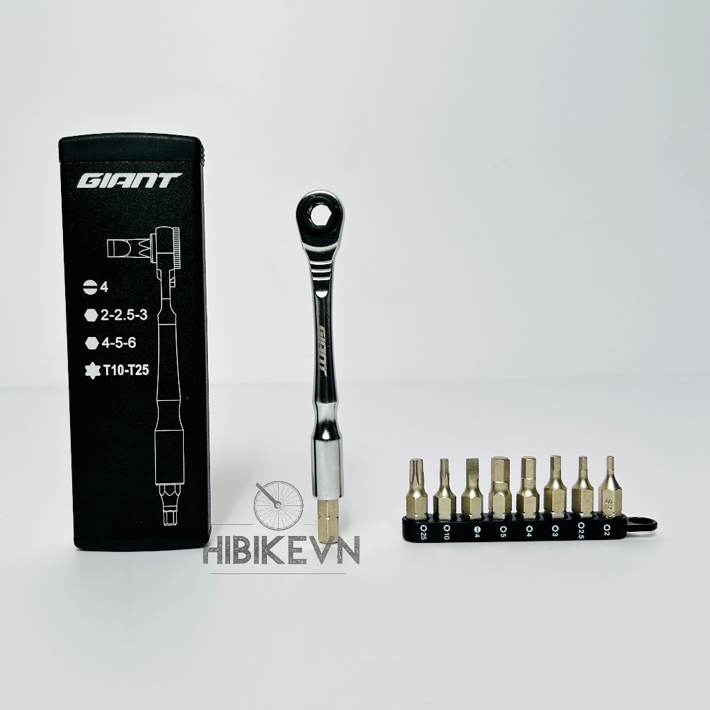 Bộ Lục giác Xe Đạp MULTI-TOOL GIANT Taiwan Đài Loan Tool mini