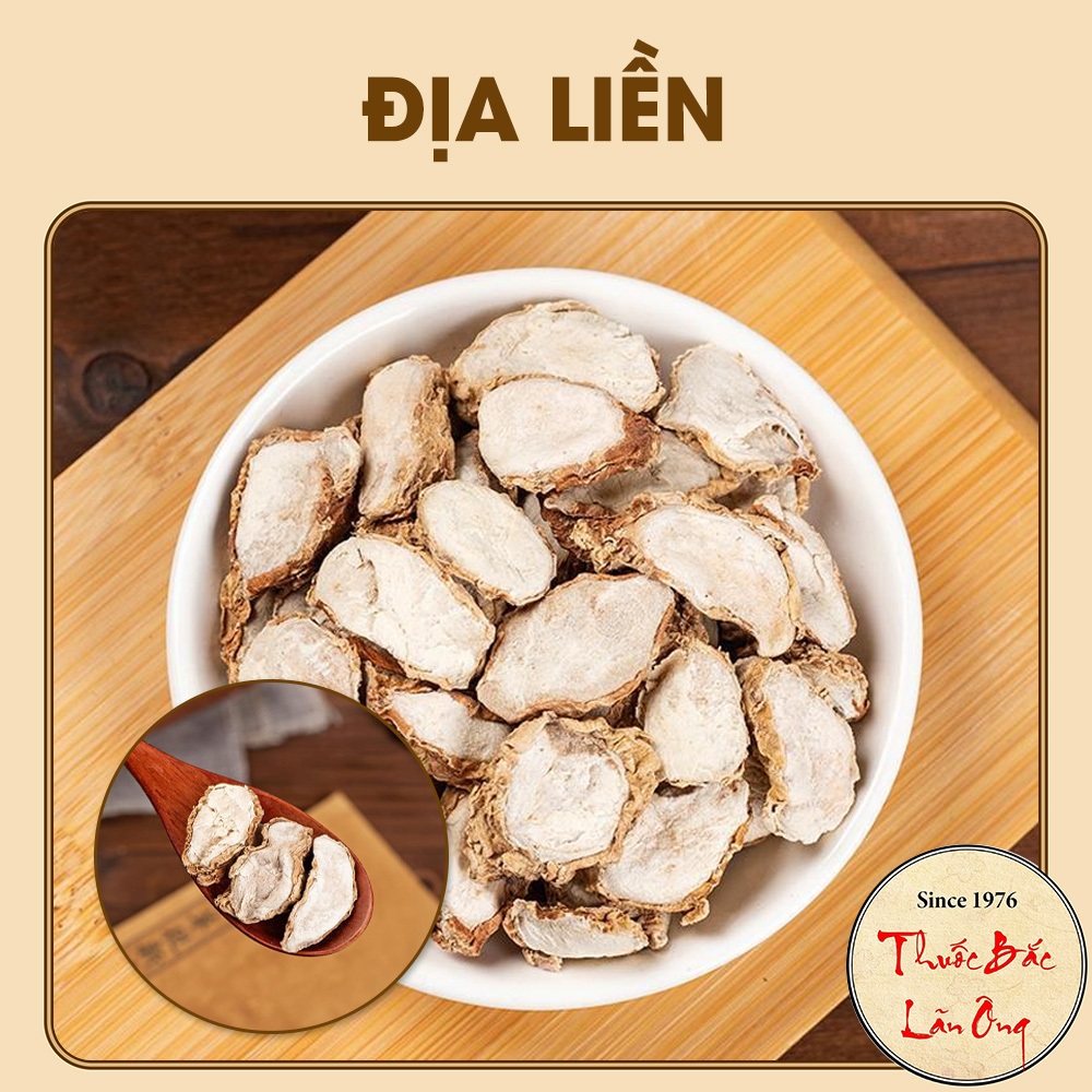 Địa liền 200g, tam nại khô, thái lát mỏng, thơm, sạch, trắng - Lãn Ông