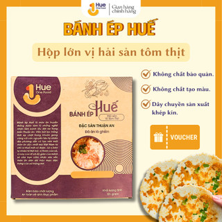 Bánh ép Hue One Food vị hải sản tôm thịt hộp lớn 65g thơm ngon giòn rụm