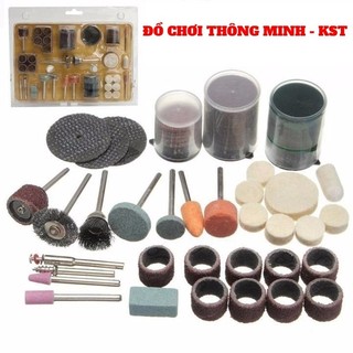 Bộ phụ kiện 105 món dùng cho máy khoan mini cầm tay