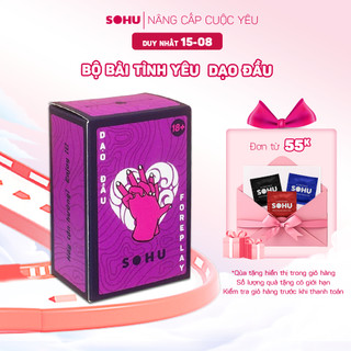 Bộ bài tình yêu Dạo Đầu, boardgame cặp đôi SOHU dành cho cặp đôi hẹn hò, yêu nhau 54 lá, bộ bài true or dare