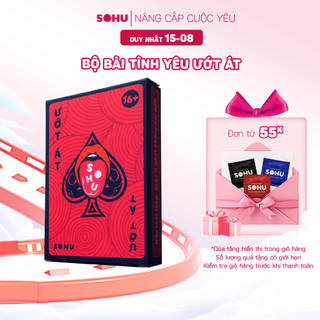 Bài tình yêu drinking game Ướt Át SOHU Sài Gòn dành cho cặp đôi hẹn hò, đi chơi, tìm hiểu 40 lá, boardgame cặp đôi