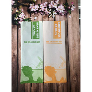 Túi đựng bánh mì que có chữ Đà Nẵng - 1000 túi kích thước 9.7x28