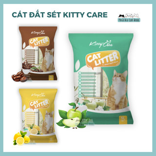 [Cát Đất Sét] Cát Vệ Sinh Cho Mèo Kitty Care Bao 5L