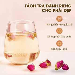 Nụ hoa hồng Đà Lạt 500g, trà hoa hồng đẹp da, an thần, ngủ ngon, tốt cho sức khỏe