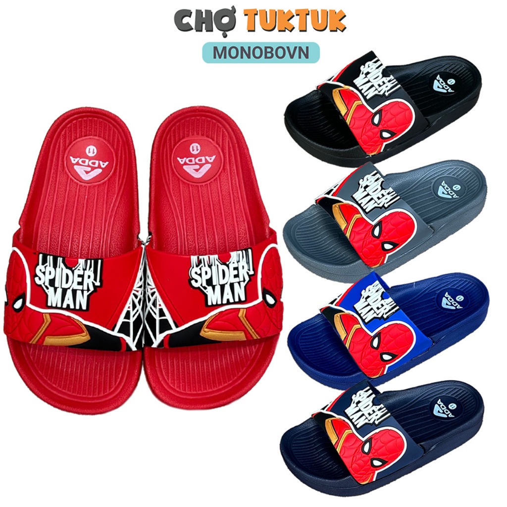 Dép bé trai Thái Lan Siêu Nhân nhẹ êm chống trơn đi nước được ADDA model 32B2E