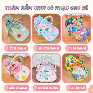 Thảm Nhạc Cho Bé 9BABY Có Bàn Piano - Piano Cho Bé, Xúc Xắc, Đồ Chơi Treo Nôi, Gặm Nướu, Cho Trẻ Sơ Sinh