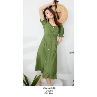 Váy xanh lá thương hiệu Eifini