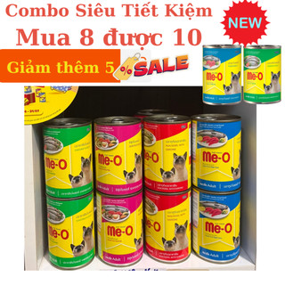 Pate MeO lon 400g dinh dưỡng cho mèo vị hải sản, cá thu, cá mòi, cá ngừ