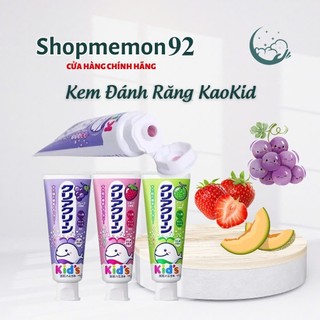 Kem đánh răng cho bé -Lion và Kid's Kao đủ vị an toàn sử dụng cho trẻ nhỏ
