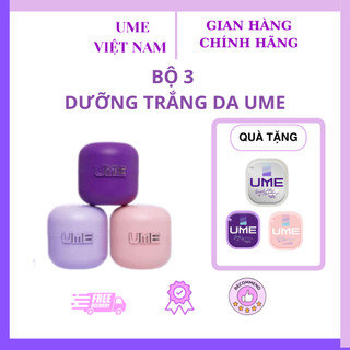 Combo kem dưỡng trắng da body ume, chống nắng body dưỡng ẩm trắng da toàn thân