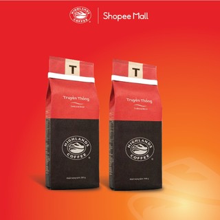 COMBO 2 gói Cà phê rang xay Truyền Thống Highlands Coffee 200g