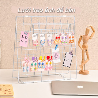 COMBO 2 LƯỚI SẮT TRANG TRÍ TREO TƯỜNG - KHUNG HÌNH - LƯỚI SẮT SƠN TĨNH ĐIỆN 35*35cm và 35*45cm