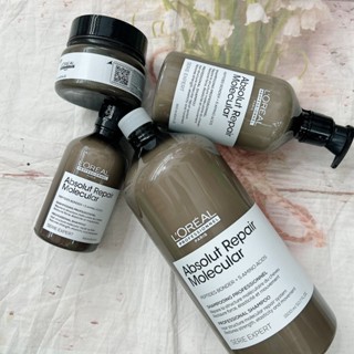 Dầu Gội, Kem ủ Loreal Absolut Repair Molecular Siêu Phục Hồi Cấp Phân Tử 300ml/500ml/1500ml