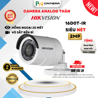 Camera quan sát HDTVI DS-2CE16D0T-IR 2.0Meagapixels thân sắt