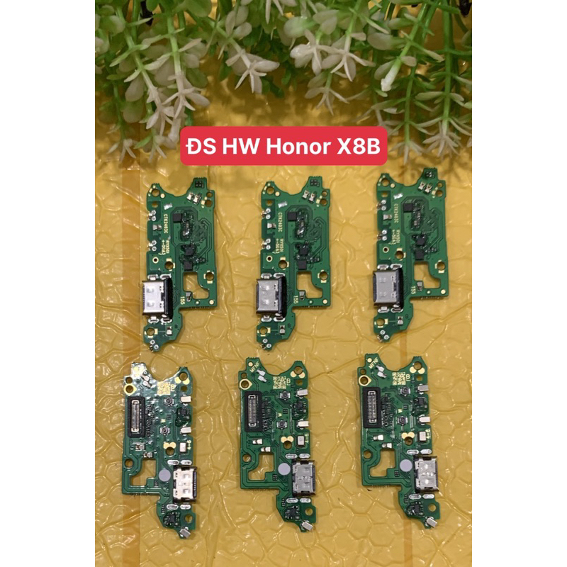 cụm sạc honor x8b/ cụm đuôi sạc honor x8b/ cụm bo mạch sạc honor x8b zin mới