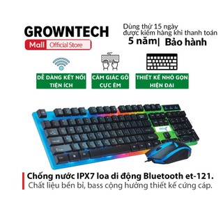 Combo bàn phím chuột DY-815 có dây led 7 màu gaming bền bỉ