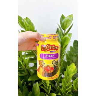 [Hàng Mỹ Có Bill] Kẹo dẻo Lil Critter Fiber Gummy Vites bổ sung chất xơ cho trẻ 90 viên.